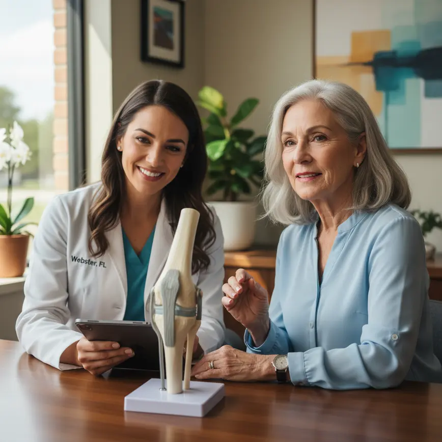 Treatment for Pain in Knee Joint Webster FL | Revive by MWS